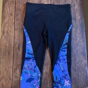Gap Fit Floral Active Tights Size S